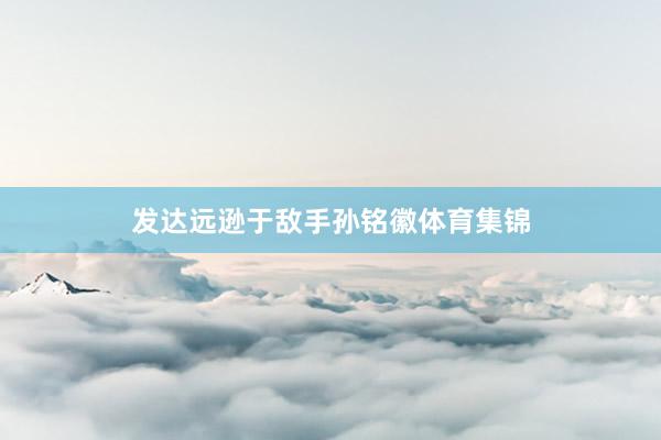 发达远逊于敌手孙铭徽体育集锦