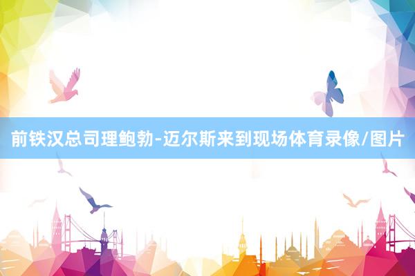 前铁汉总司理鲍勃-迈尔斯来到现场体育录像/图片