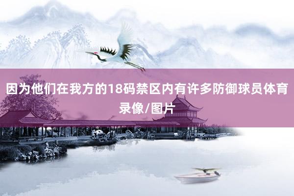 因为他们在我方的18码禁区内有许多防御球员体育录像/图片