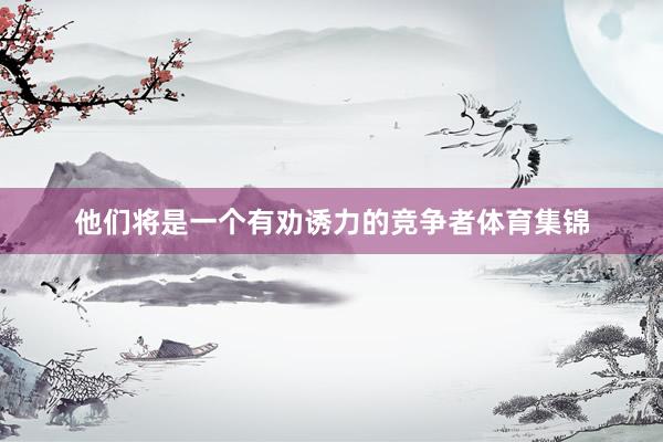 他们将是一个有劝诱力的竞争者体育集锦