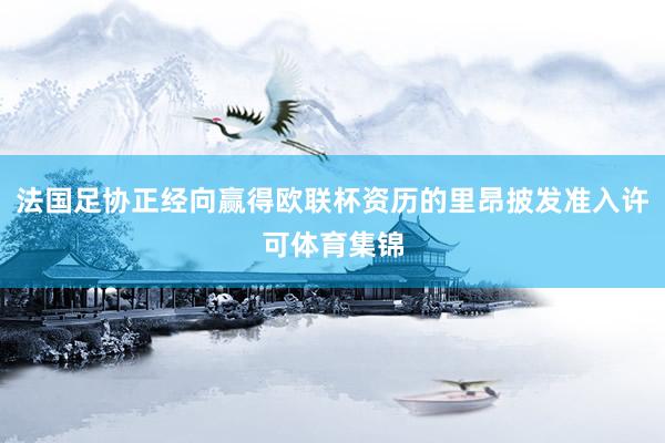 法国足协正经向赢得欧联杯资历的里昂披发准入许可体育集锦