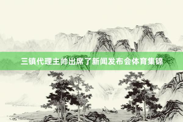 三镇代理主帅出席了新闻发布会体育集锦