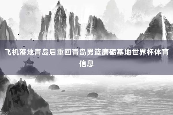 飞机落地青岛后重回青岛男篮磨砺基地世界杯体育信息