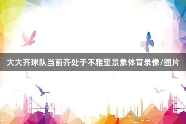 大大齐球队当前齐处于不雅望景象体育录像/图片