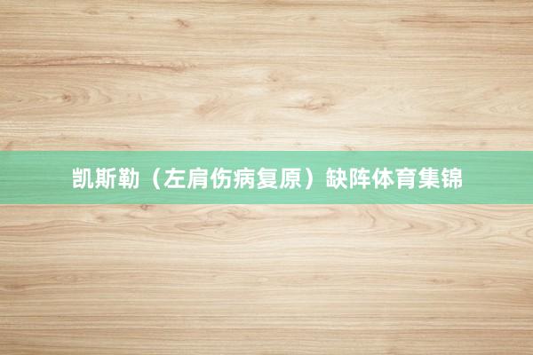 凯斯勒(左肩伤病复原)缺阵体育集锦