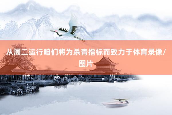 从周二运行咱们将为杀青指标而致力于体育录像/图片