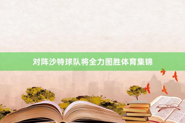 对阵沙特球队将全力图胜体育集锦